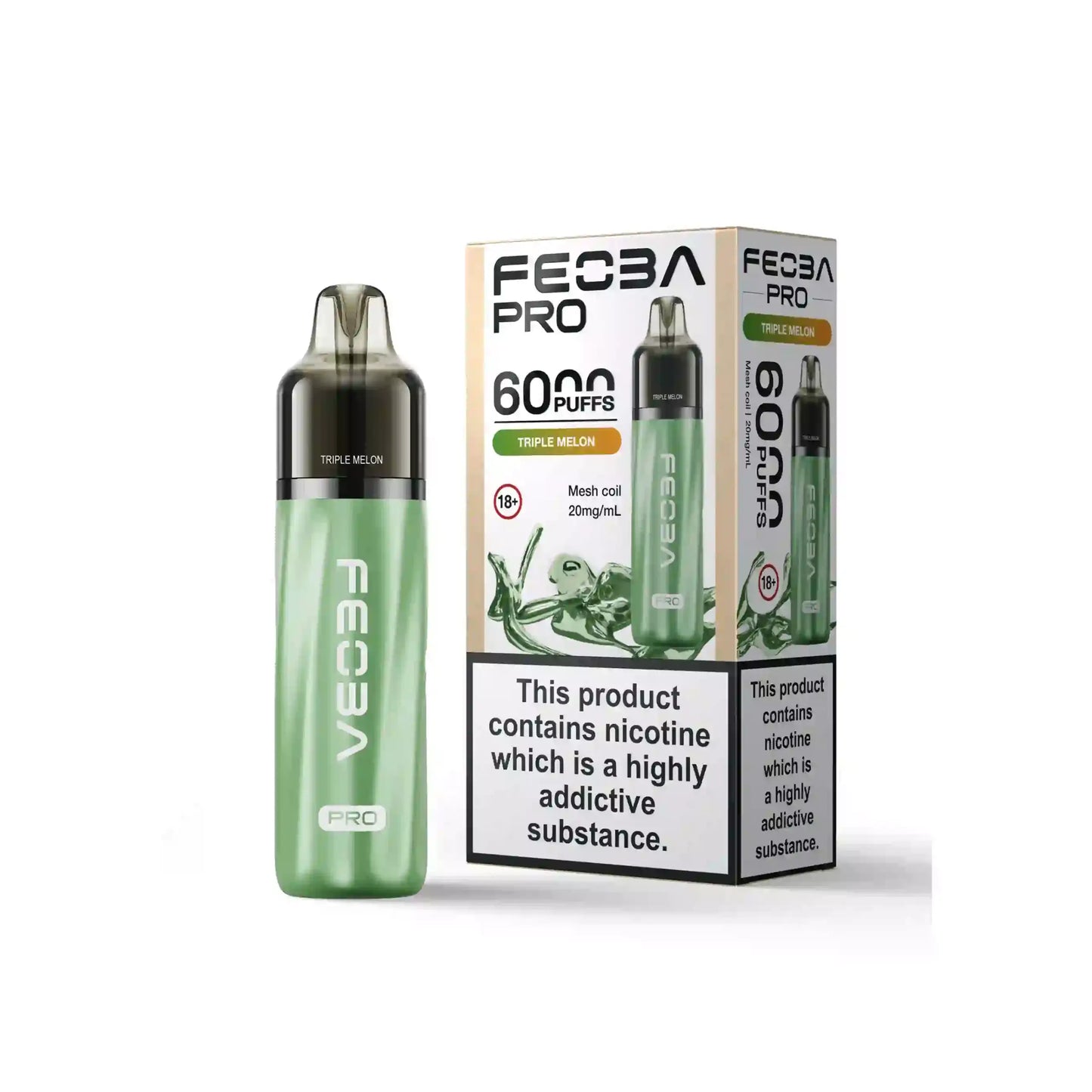 Feoba pro 6000 Puff - Triple Melon