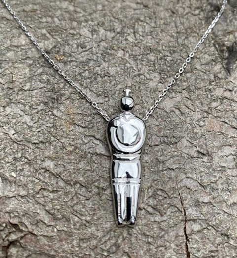 Mother and child necklace