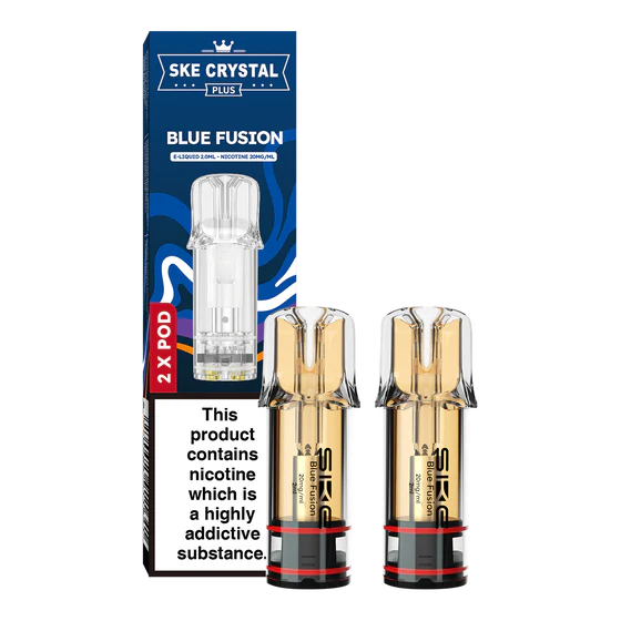 SKE | Crystal PLUS Pods 2 Pack | 20mg | BLUE FUSION
