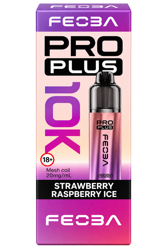 Feoba Pro 10.000 Puff – Strawberry Raspberry Ice