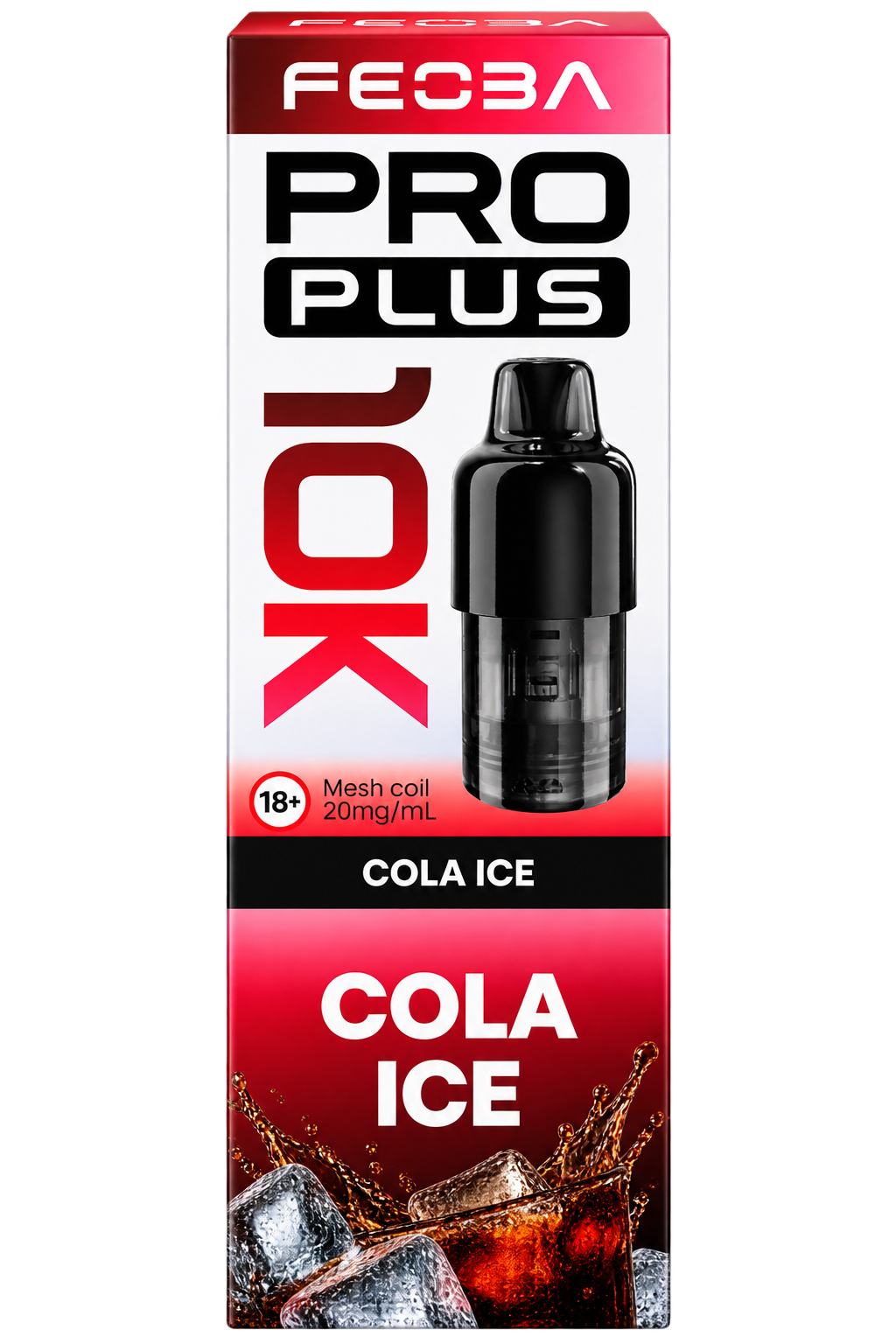 Feoba Pro 10.000 – Cola Ice (Refill)