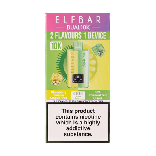 Elfbar Dual Taste 10.000 Puff - Green Edition