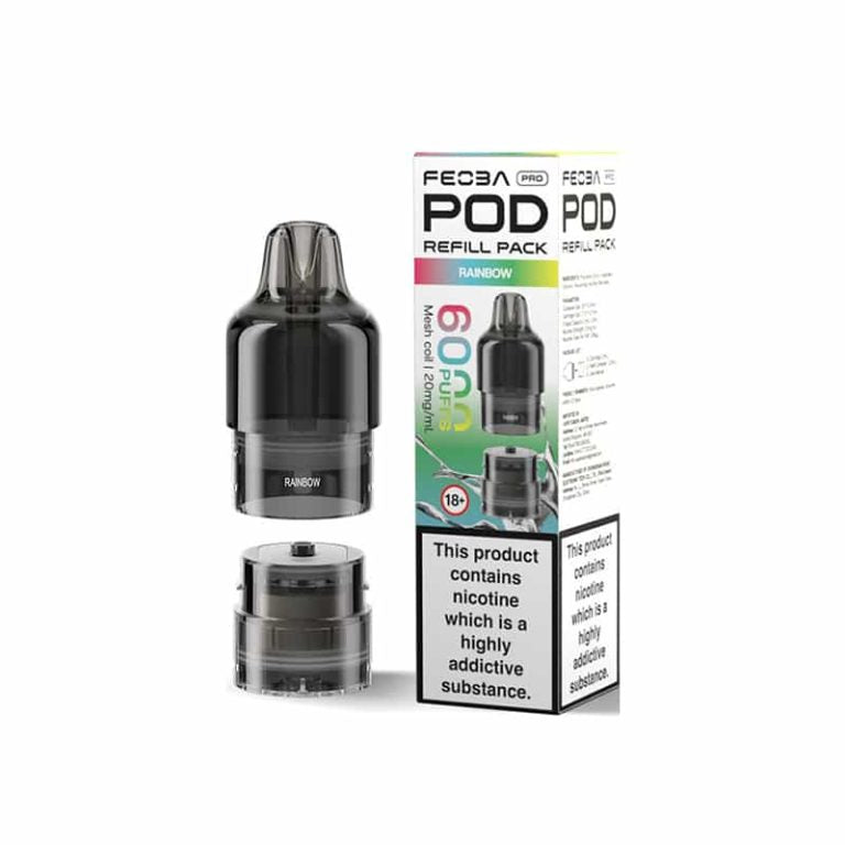 Feoba Pro 6000 – Rainbow (Refill)