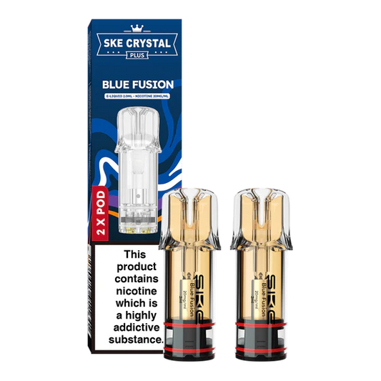 SKE | Crystal PLUS Pods 2 Pack | 20mg | BLUE FUSION