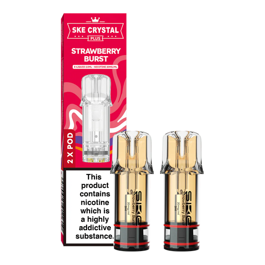Ske Crystal bar 600 Refill - Strawberry Burst