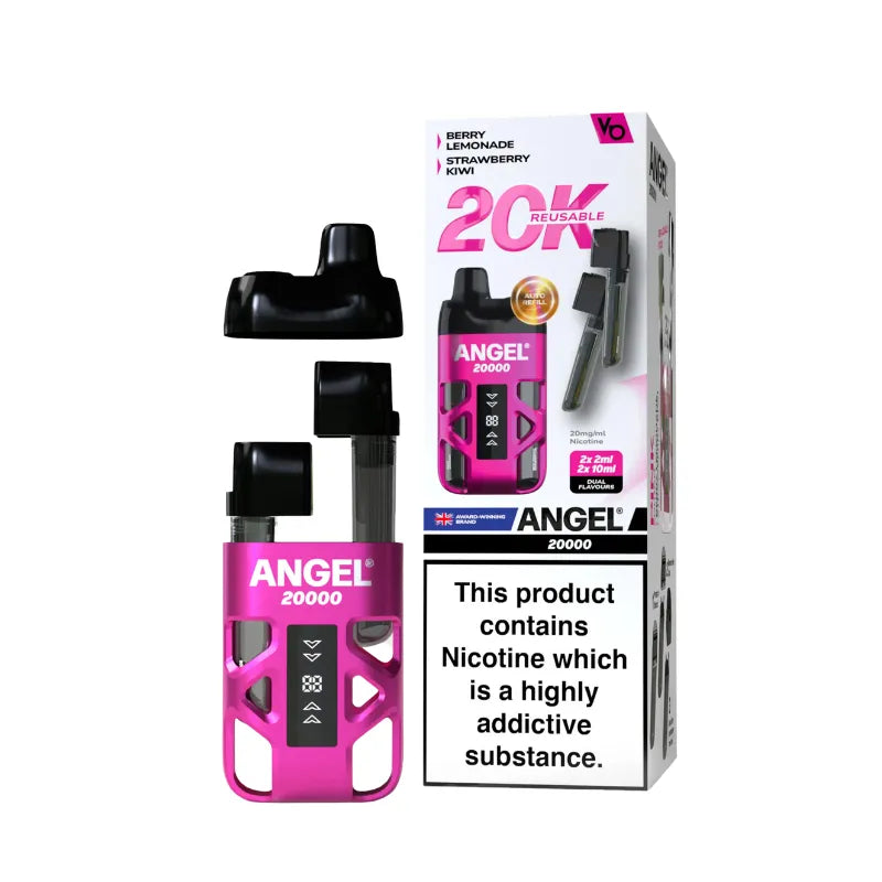 Angel Vapes Bars 20K – Multi Flavour – Pink Edition