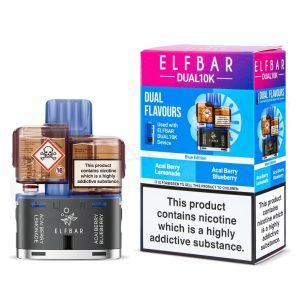 Elf Bar Dual 10K Refill – Blue Edition