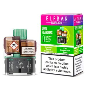 Elf Bar Dual 10K Refill – Green Edition
