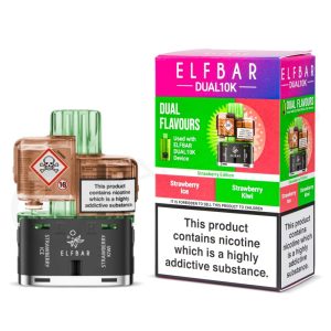 Elf Bar Dual 10K Refill – Strawberry Edition